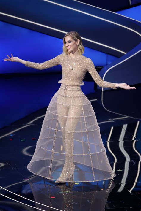 chiara ferragni sfilata dior|dior fashion sanremo 2023.